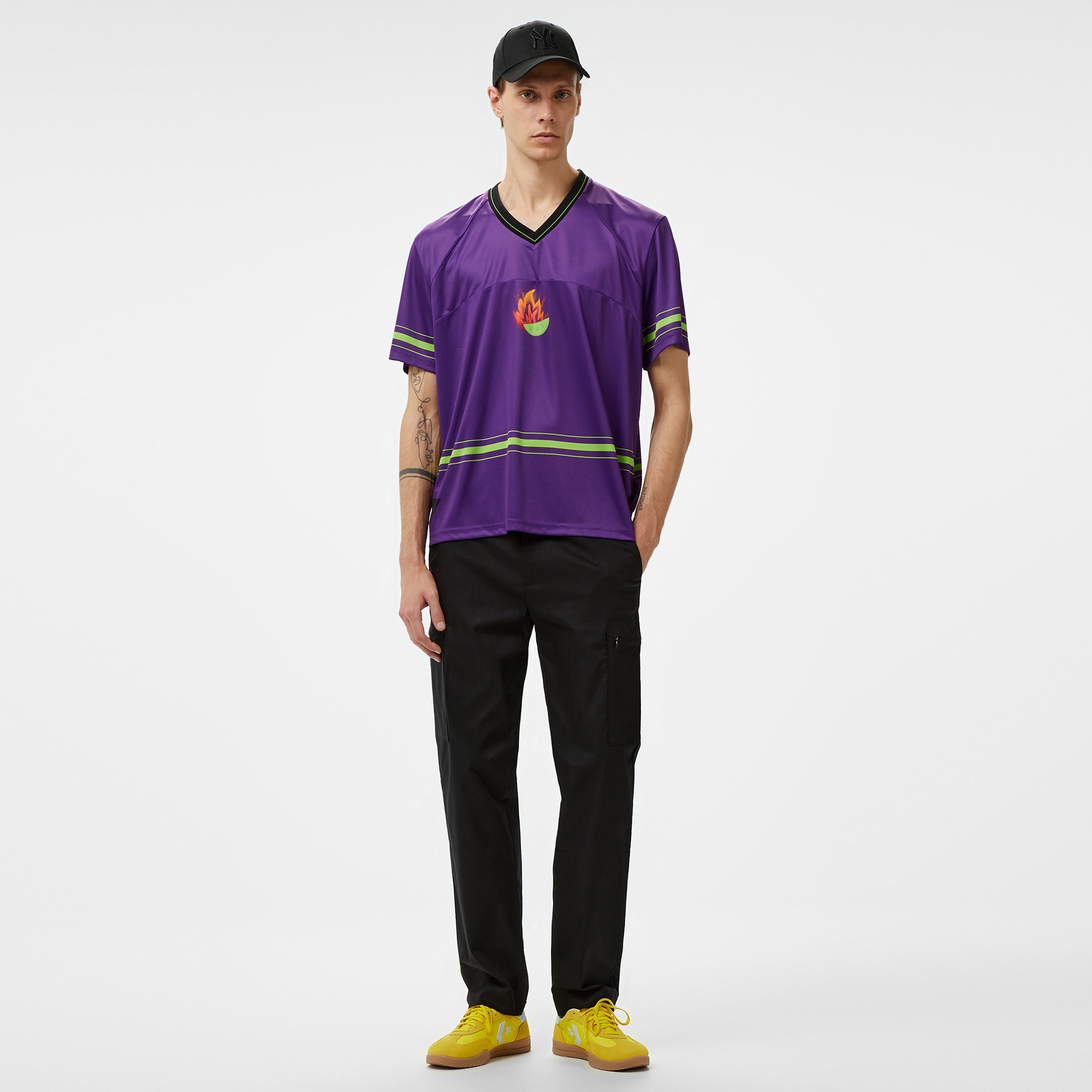 Doritos x House of SuperStep Erkek Renkli T-Shirt