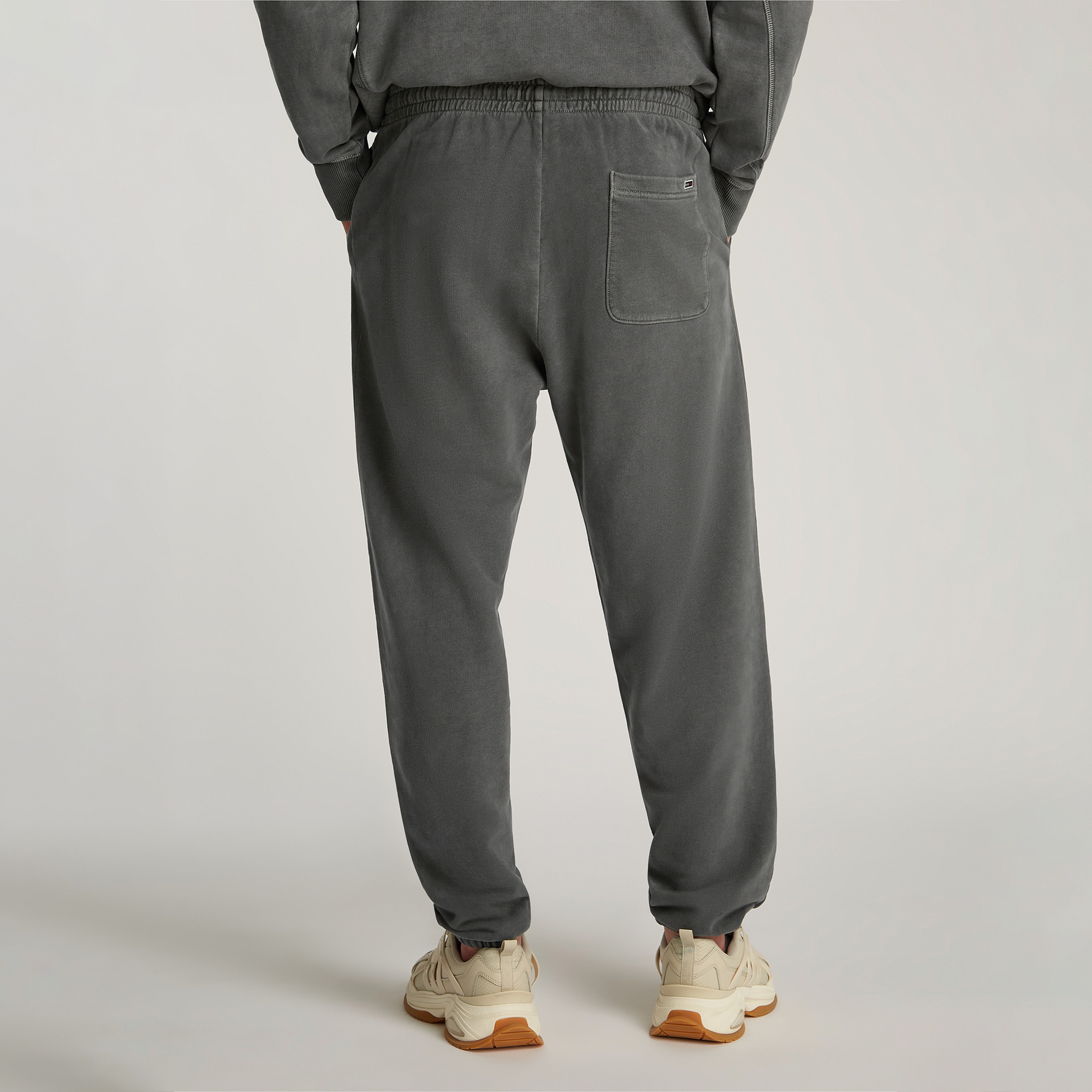 Tommy Hilfiger Tjm Rlx Vintage Varsity Erkek Siyah Eşofman Altı