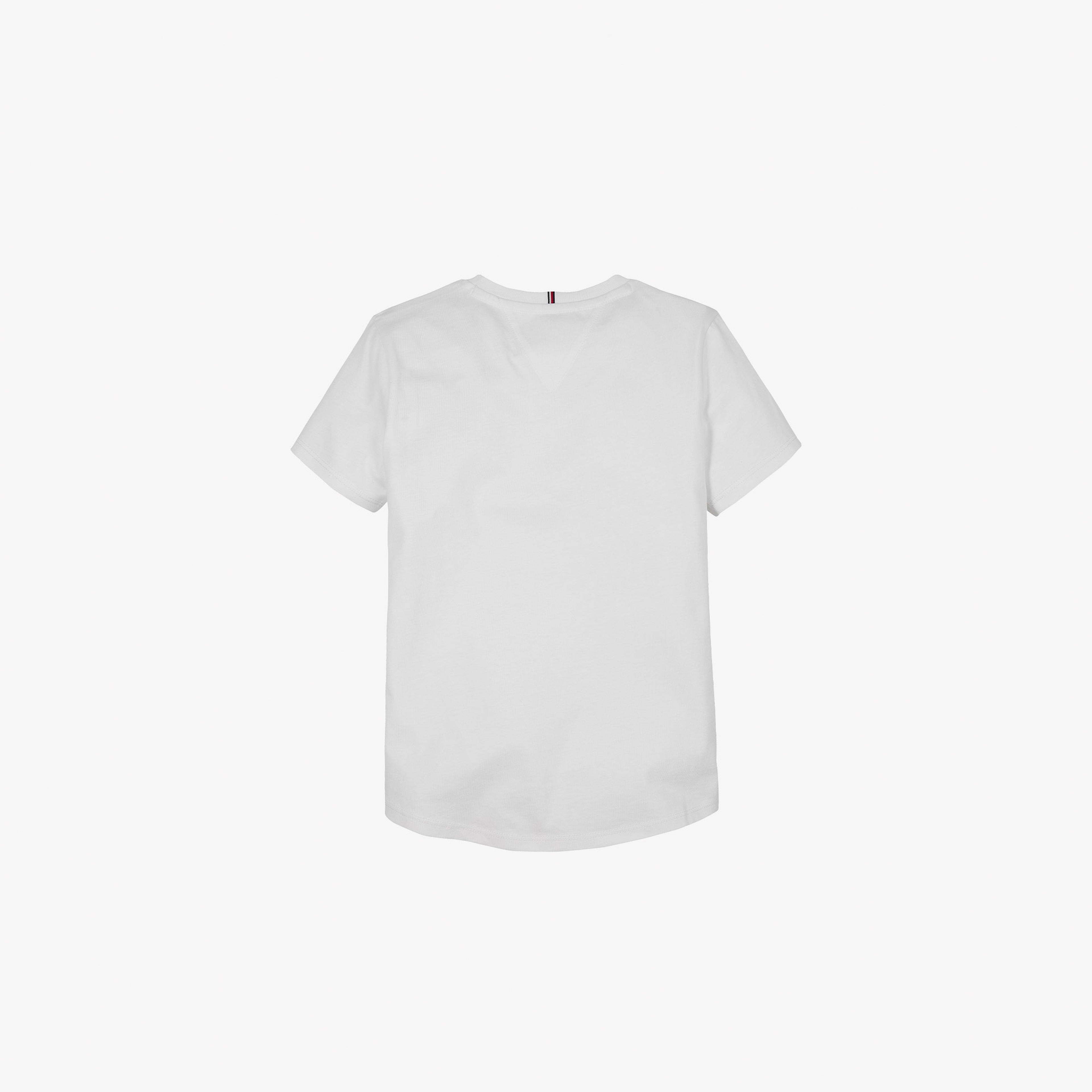 Tommy Hilfiger Tommy Script Slim Çocuk Beyaz T-Shirt