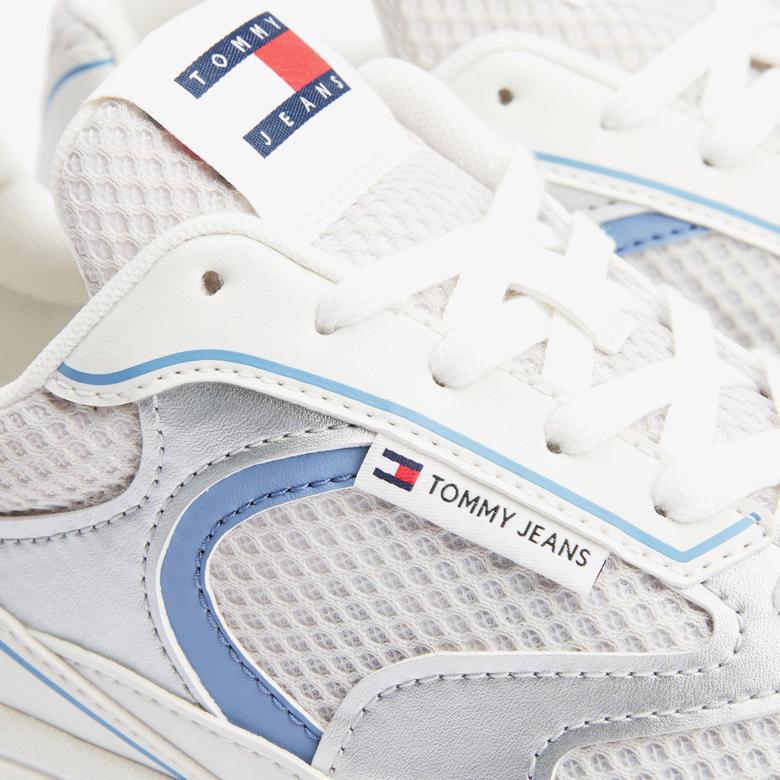 Tommy Hilfiger The Coney Metallic Kadın Mavi Spor Ayakkabı