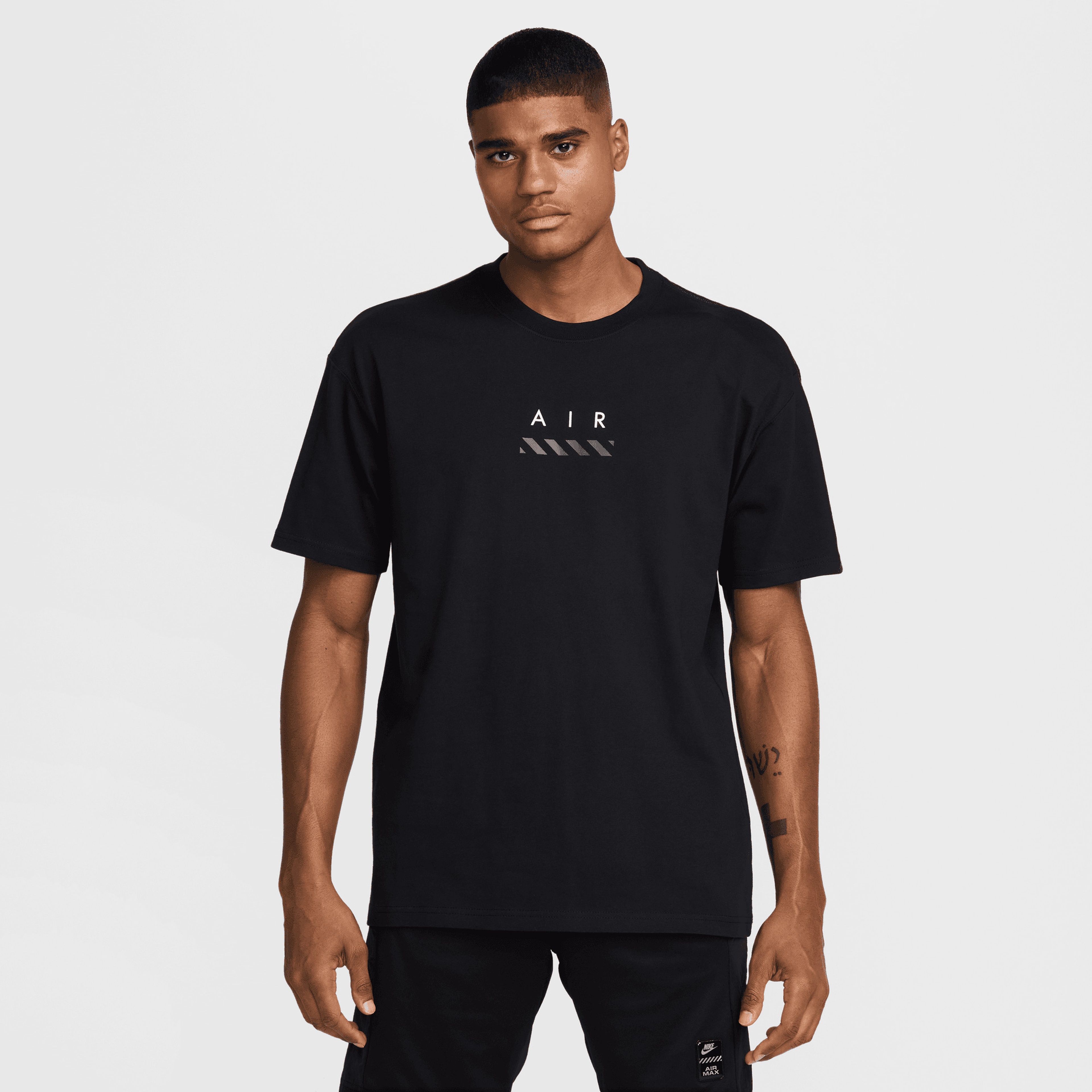 Nike Sportswear Max 90 Air Graphics 2 Erkek Siyah T-Shirt