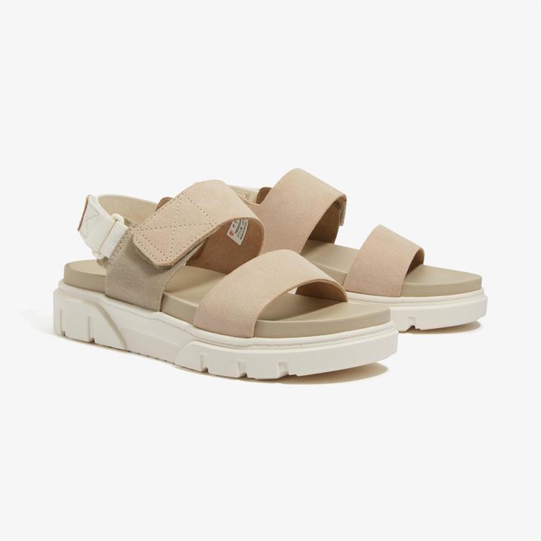 Timberland Greyfield Backstrap Kadın Bej Sandalet