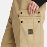 Timberland Woven Badge Ripstop Cargo Unisex Krem Pantolon