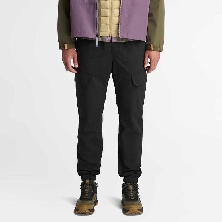 Timberland Nylon Jogger Erkek Siyah Pantolon