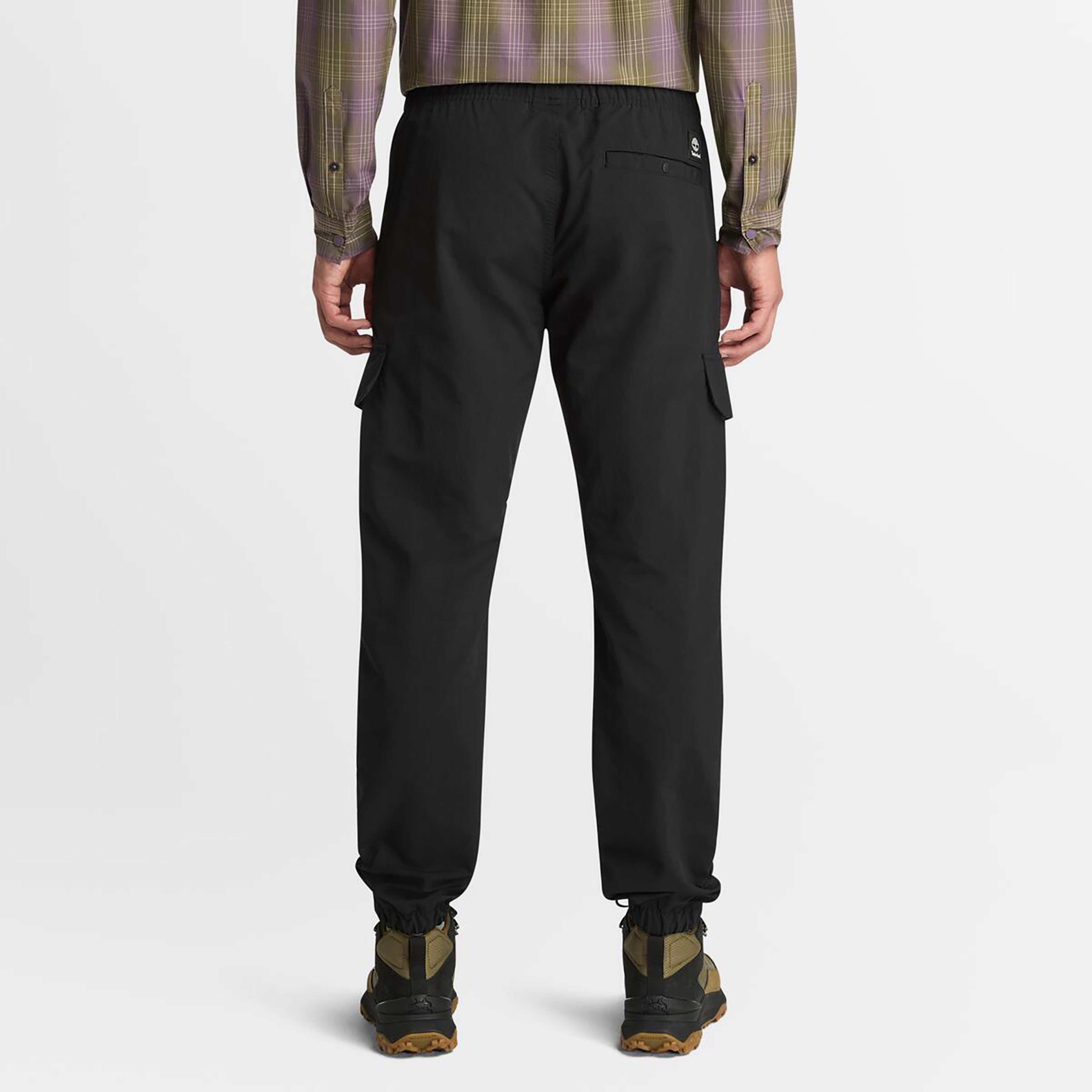 Timberland Nylon Jogger Erkek Siyah Pantolon