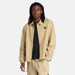 Timberland Woven Badge Ripstop Coach Unisex Krem Ceket