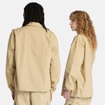 Timberland Woven Badge Ripstop Coach Unisex Krem Ceket