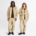 Timberland Woven Badge Ripstop Coach Unisex Krem Ceket