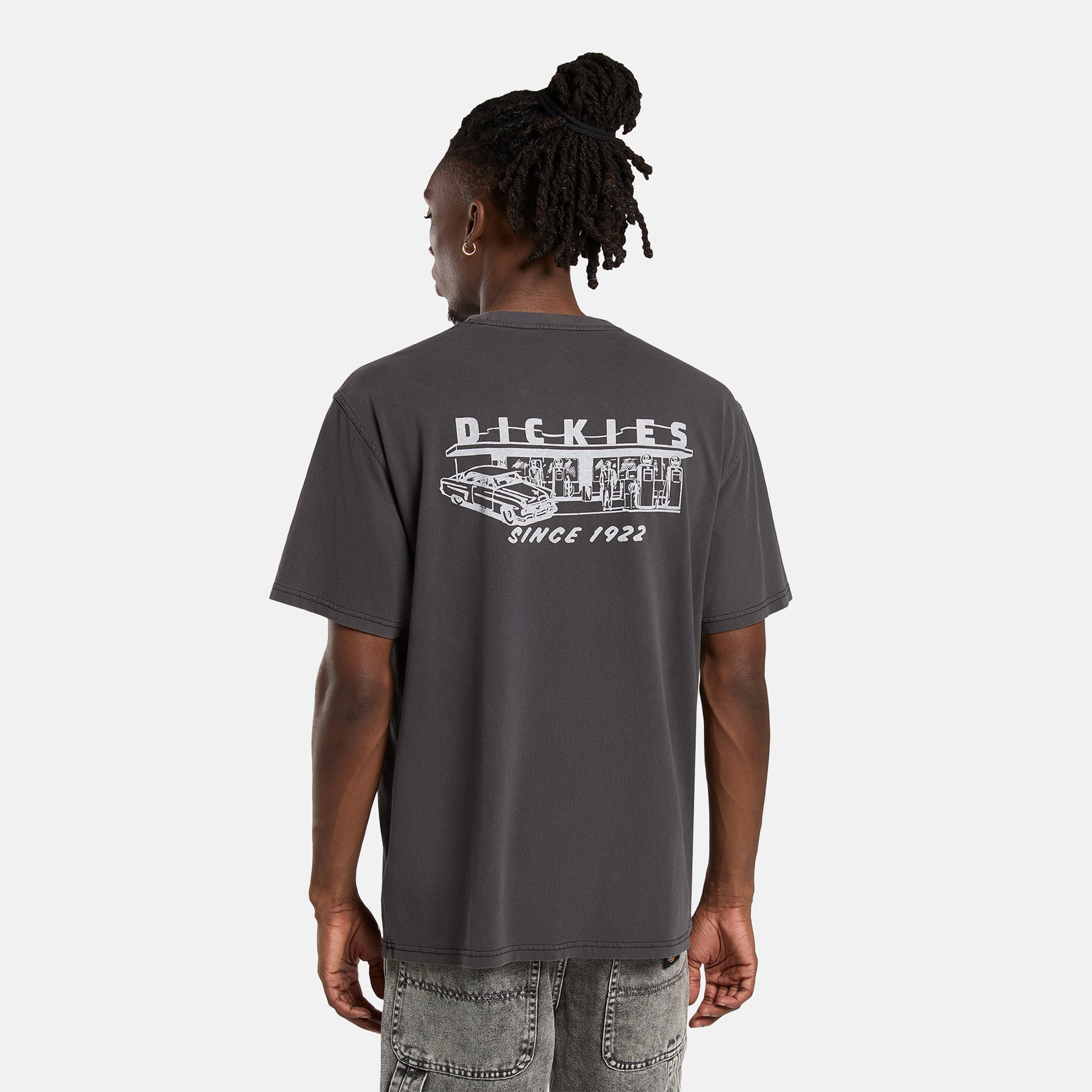 Dickies Service Station Ss Erkek Siyah T-Shirt