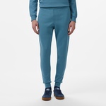 Erkek Slim Fit Organik Pamuk Mavi Eşofman Altı