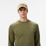 Erkek Classic Fit Bisiklet Yaka Haki Sweatshirt