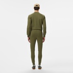 Erkek Slim Fit Organik Pamuk Haki Eşofman Altı