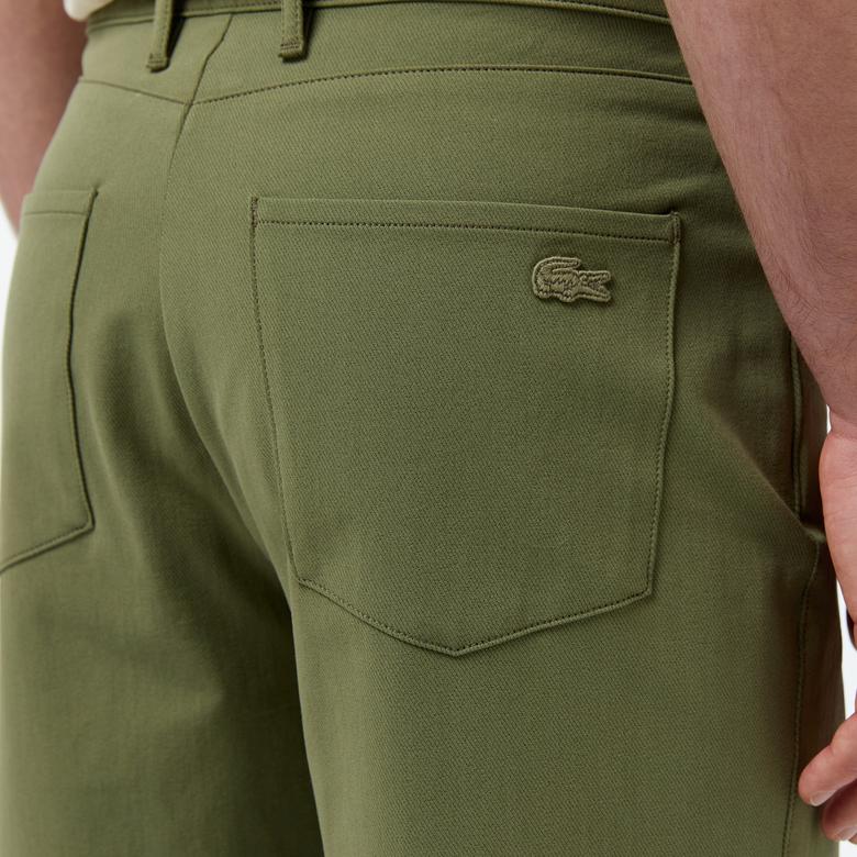 Erkek Regular Fit Haki Pantolon