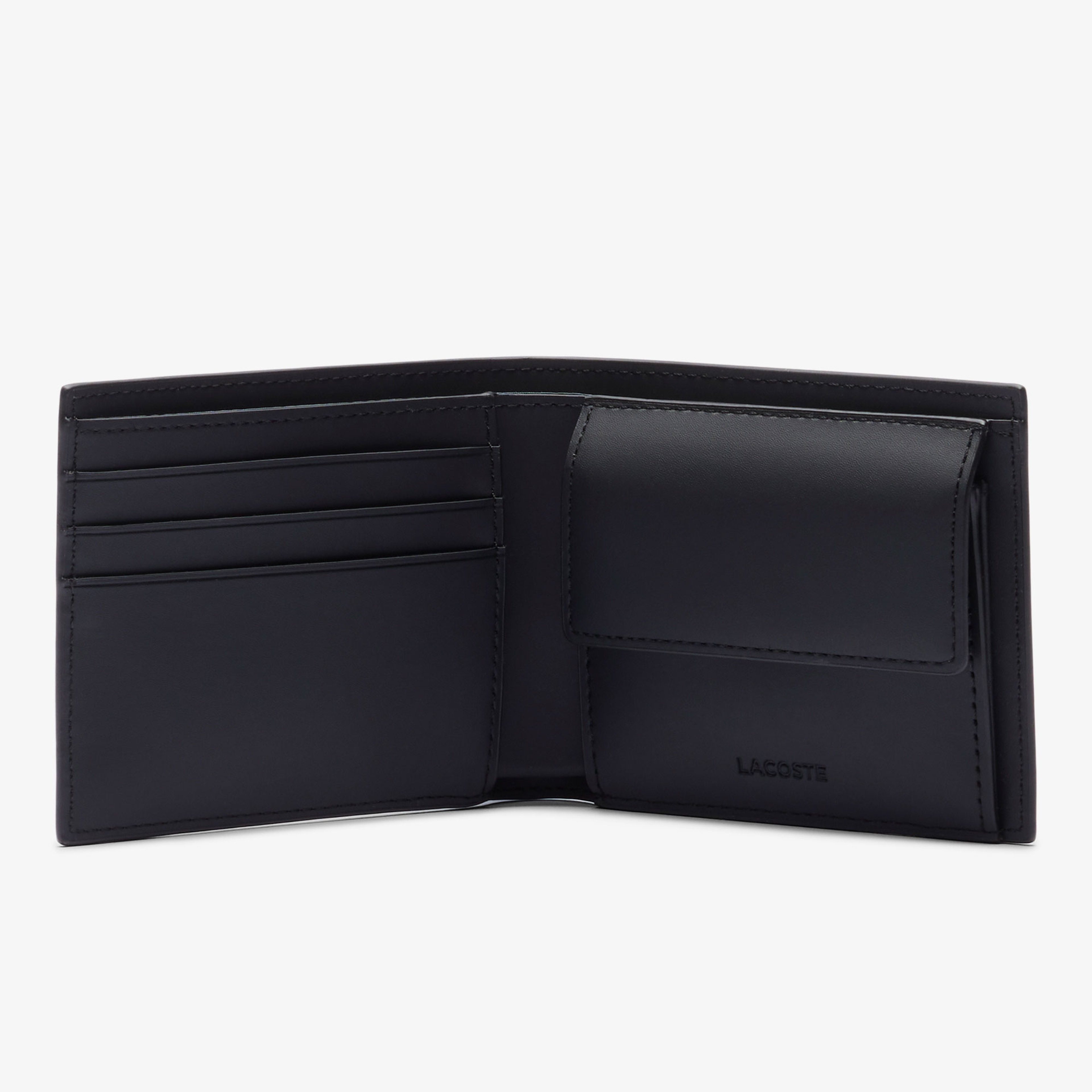 Lacoste The Blend Erkek Monogram Siyah Cüzdan