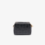 Maheki Kadın Monogram Deri  Siyah Postacı Çantası