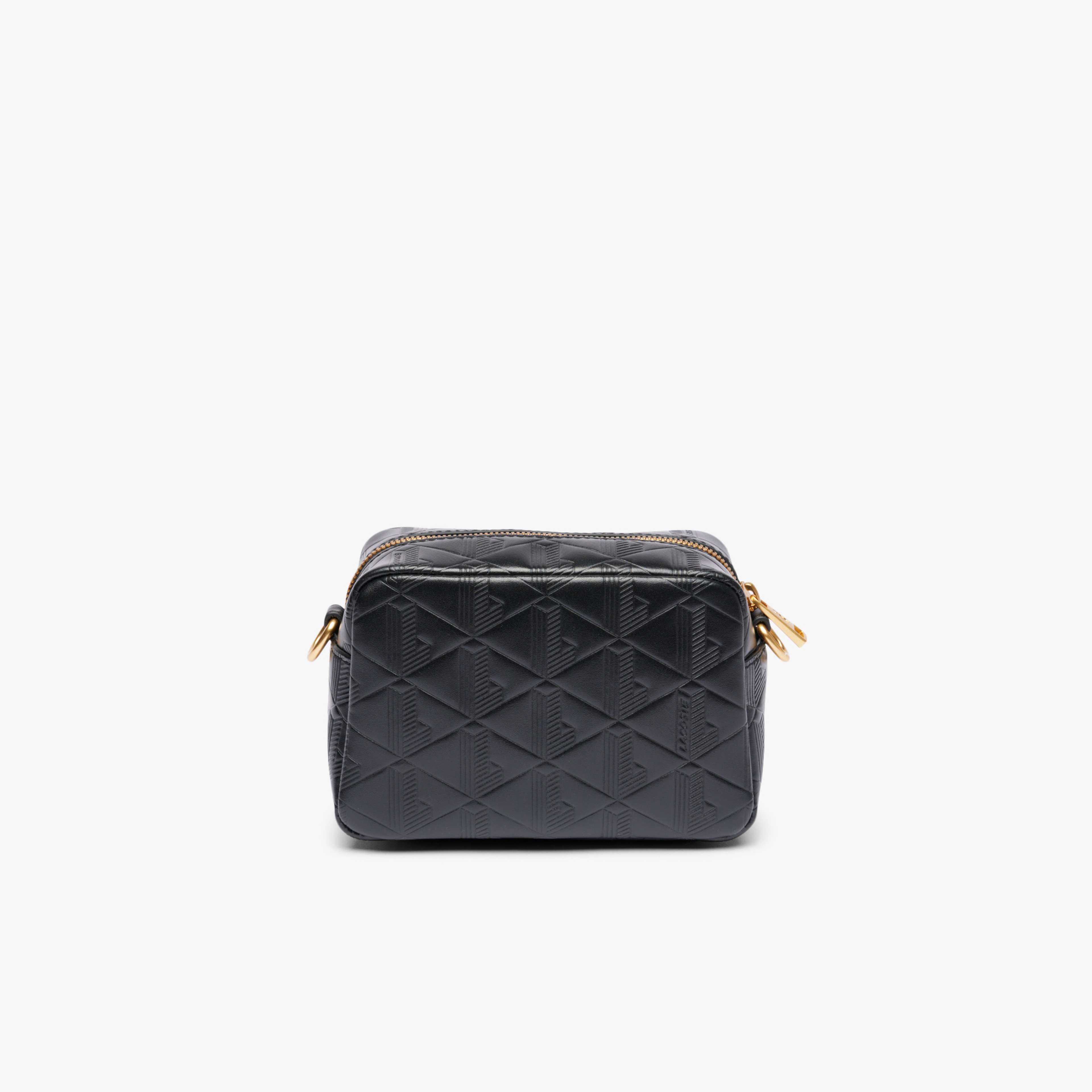 Maheki Kadın Monogram Deri  Siyah Postacı Çantası