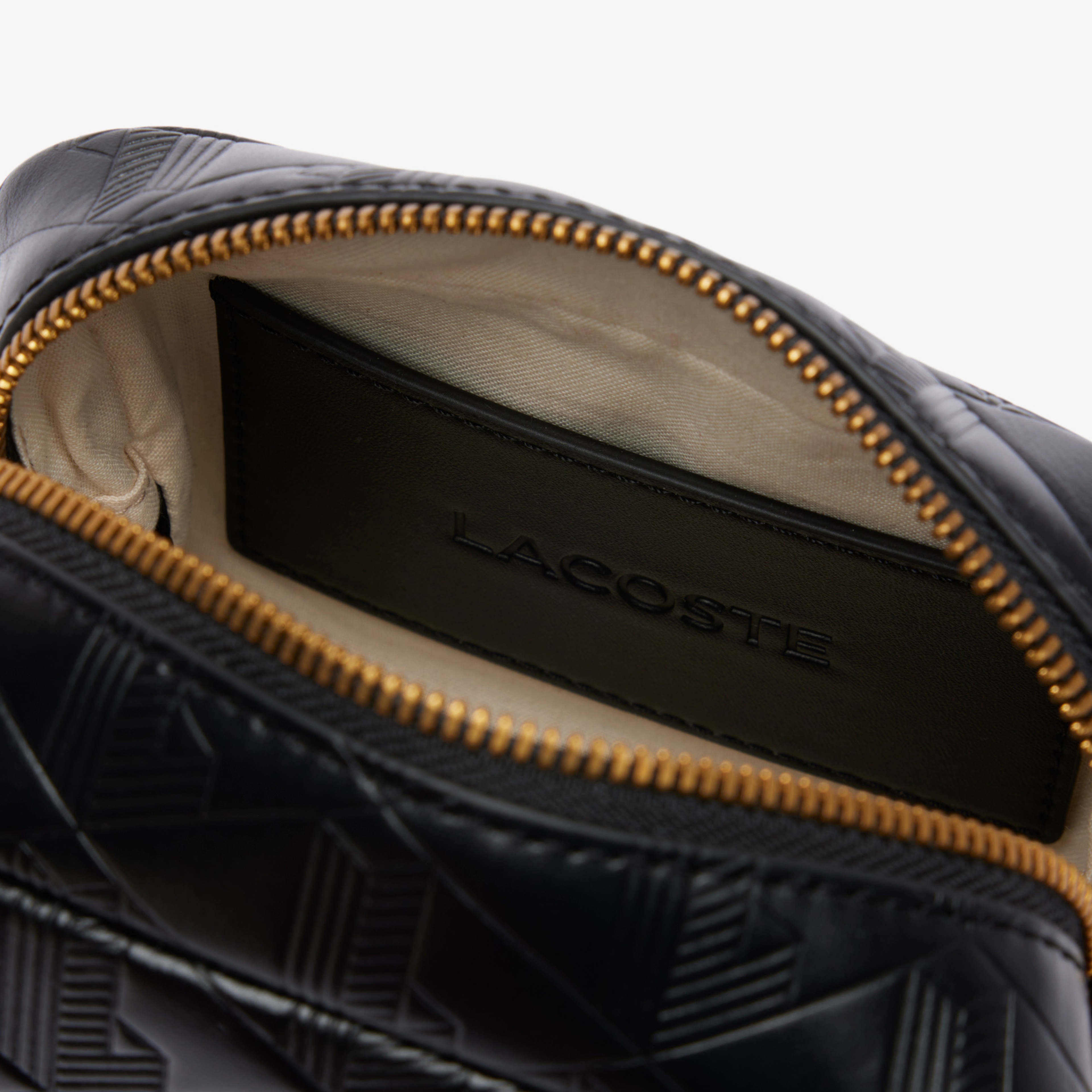 Maheki Kadın Monogram Deri  Siyah Postacı Çantası