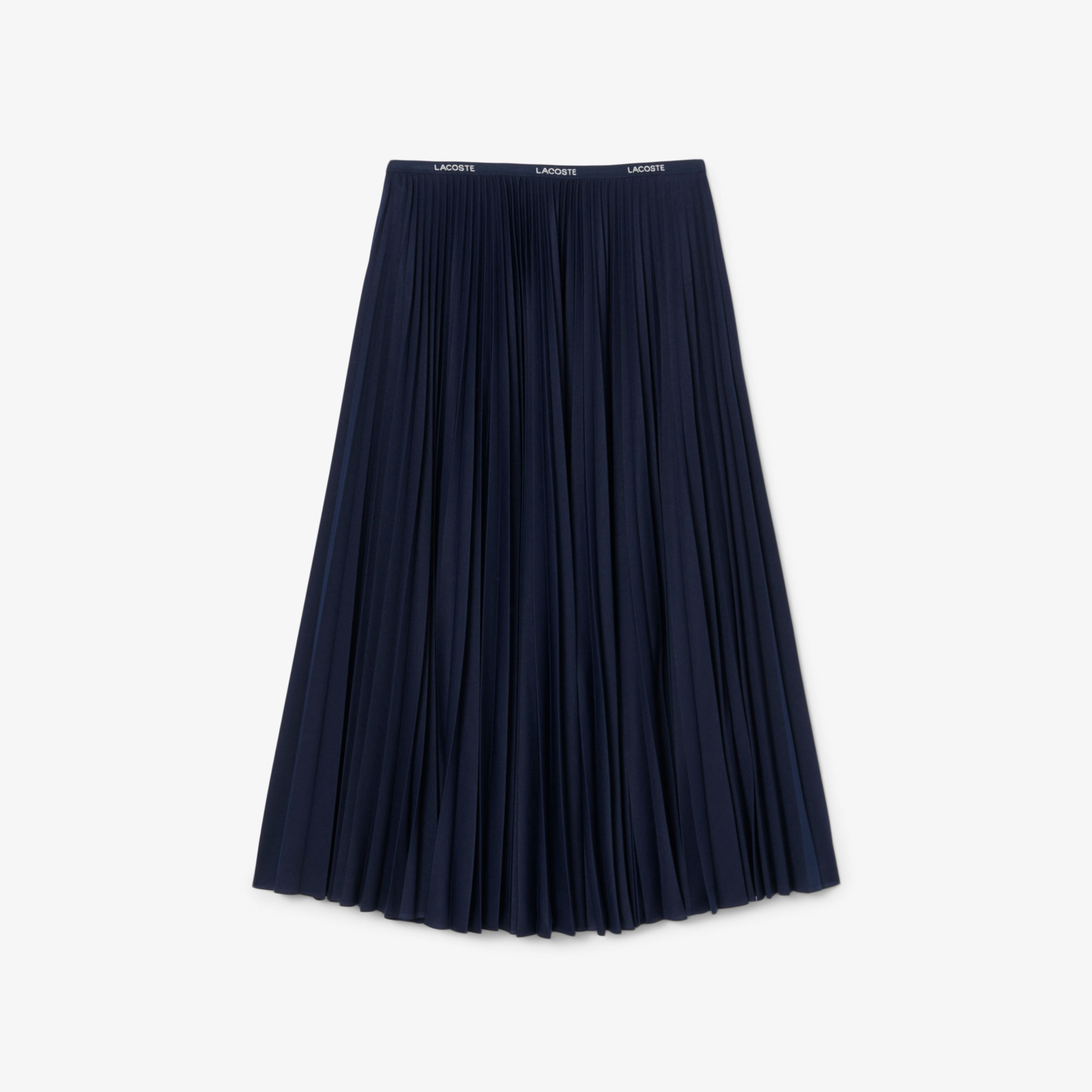 Kadın Pileli Lacivert Etek