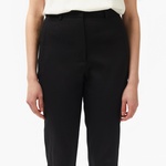 Kadın Regular Fit Siyah Pantolon