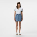 Kadın Regular Fit Mavi Etek