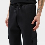 Erkek Loose Fit Siyah Eşofman Altı