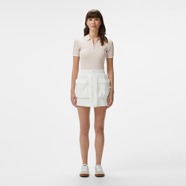 Kadın Regular Fit Beyaz Etek