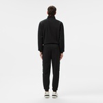 Erkek Regular Fit Baskılı Siyah Eşofman Altı