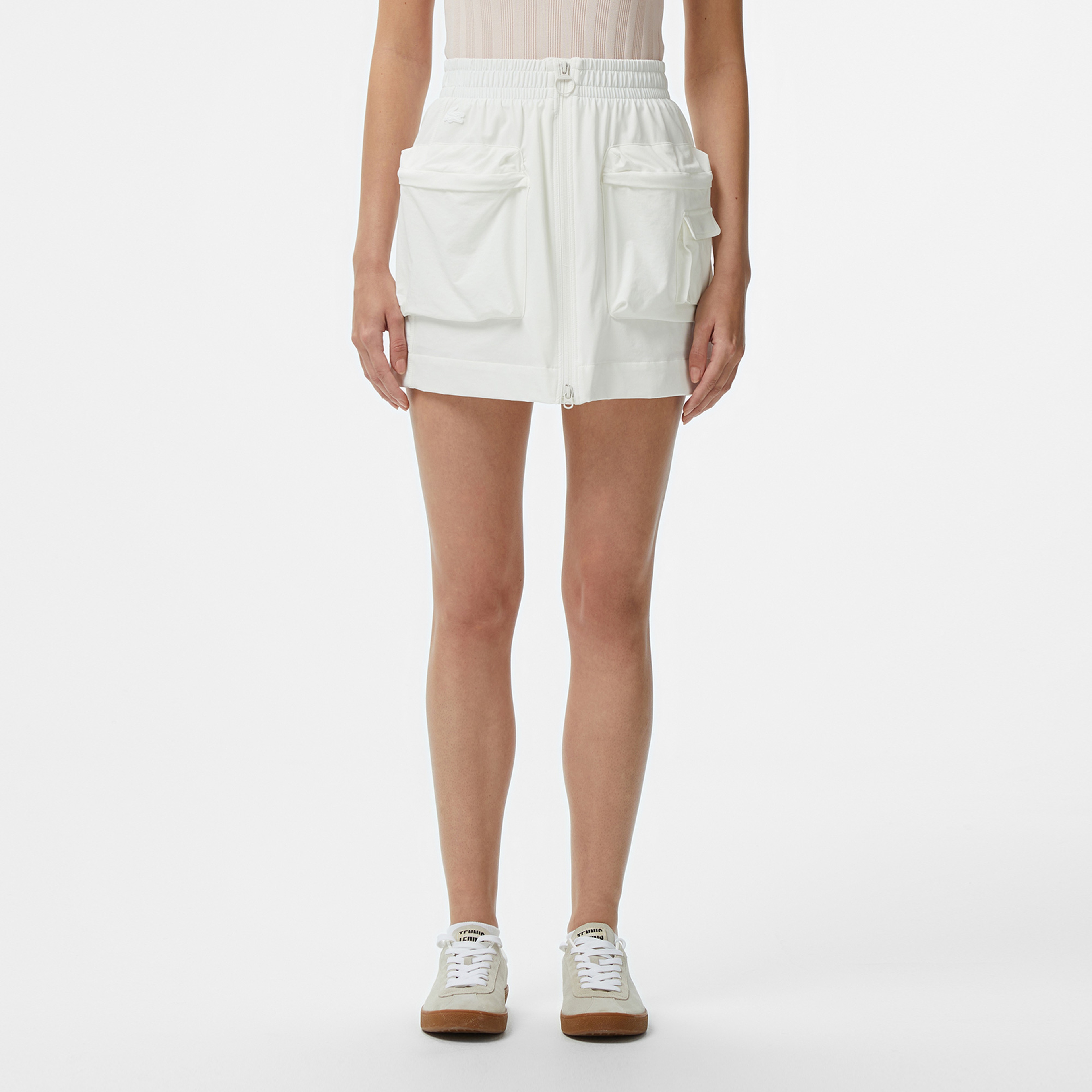 Kadın Regular Fit Beyaz Etek