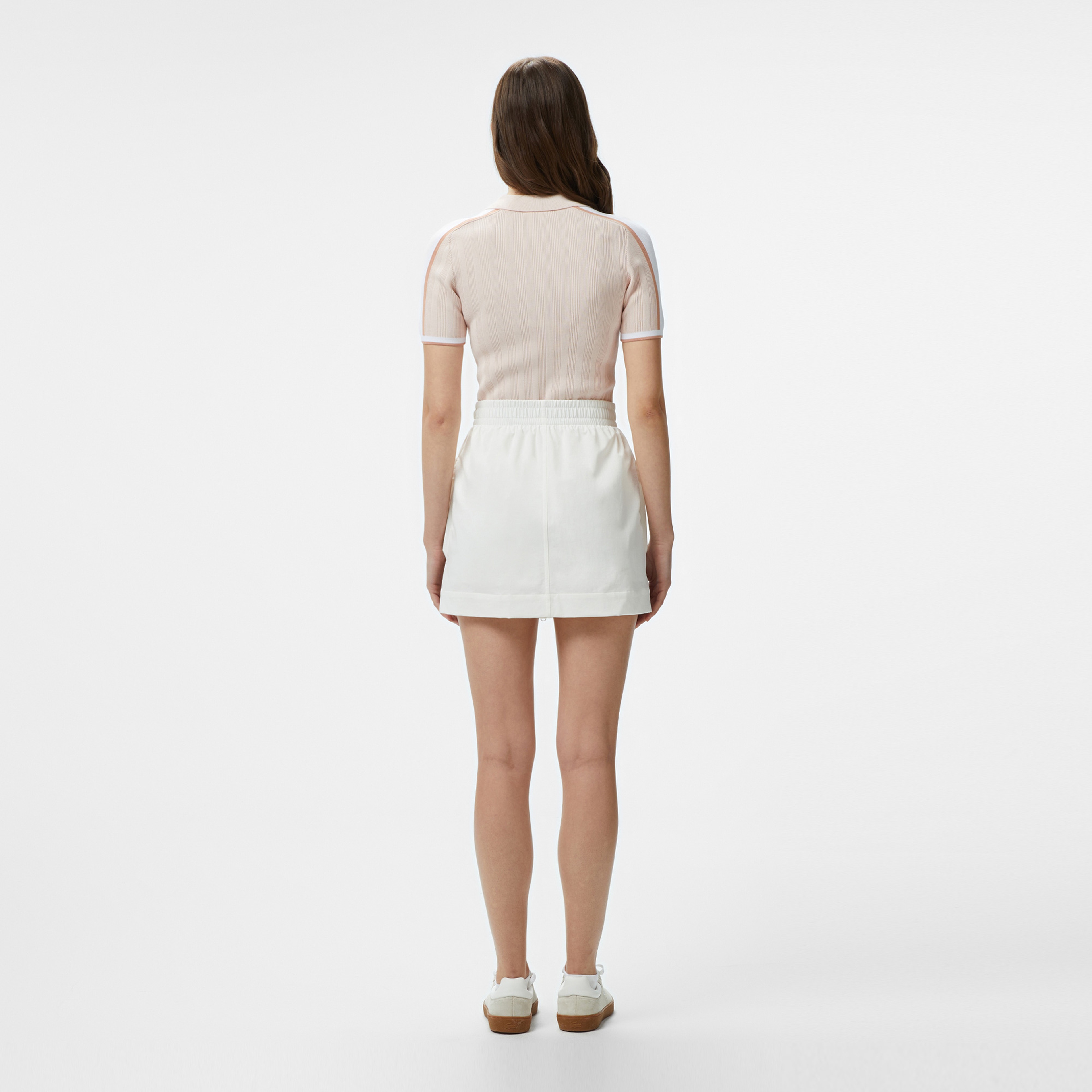 Kadın Regular Fit Beyaz Etek