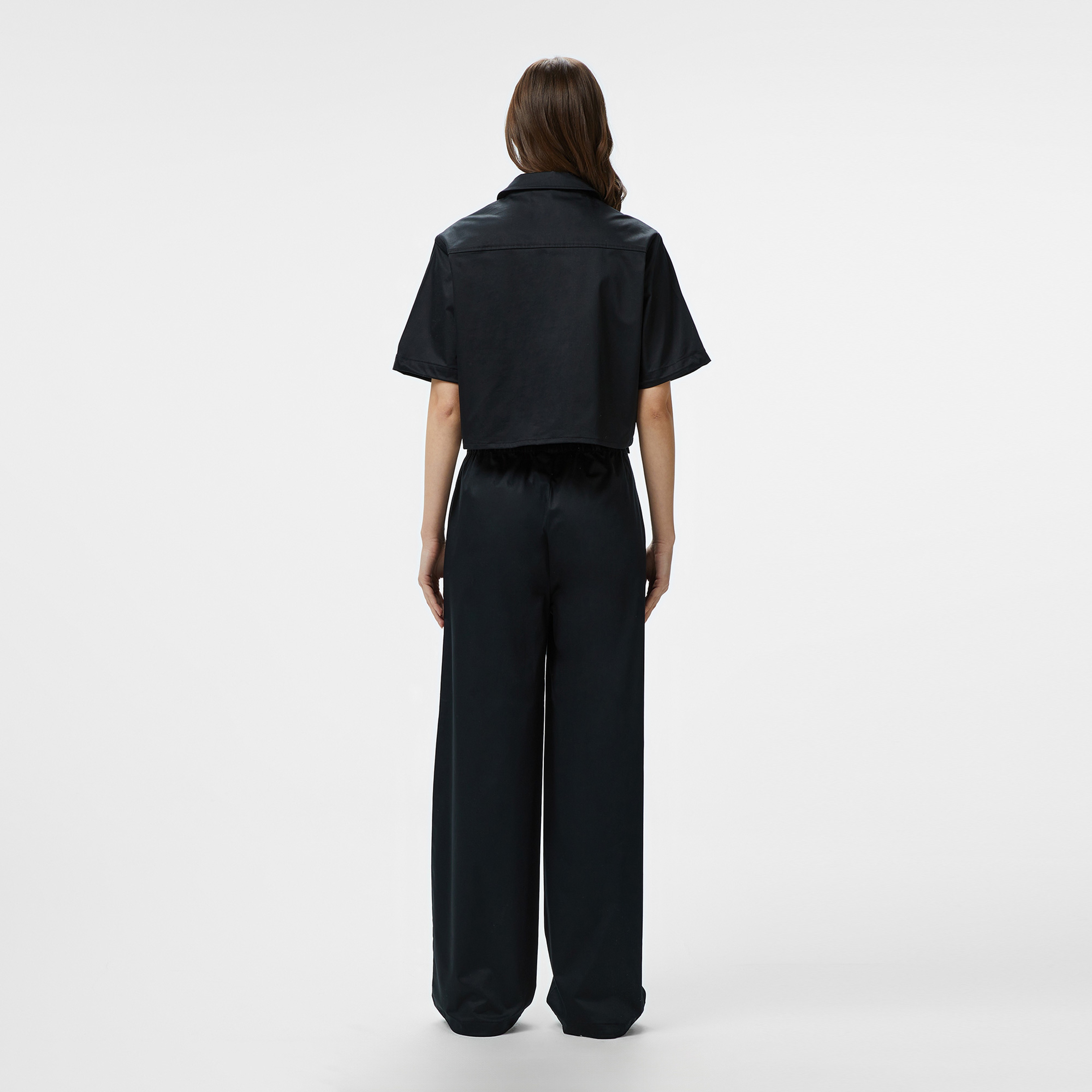 Kadın Relaxed Fit Siyah Pantolon