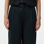 Kadın Relaxed Fit Siyah Pantolon