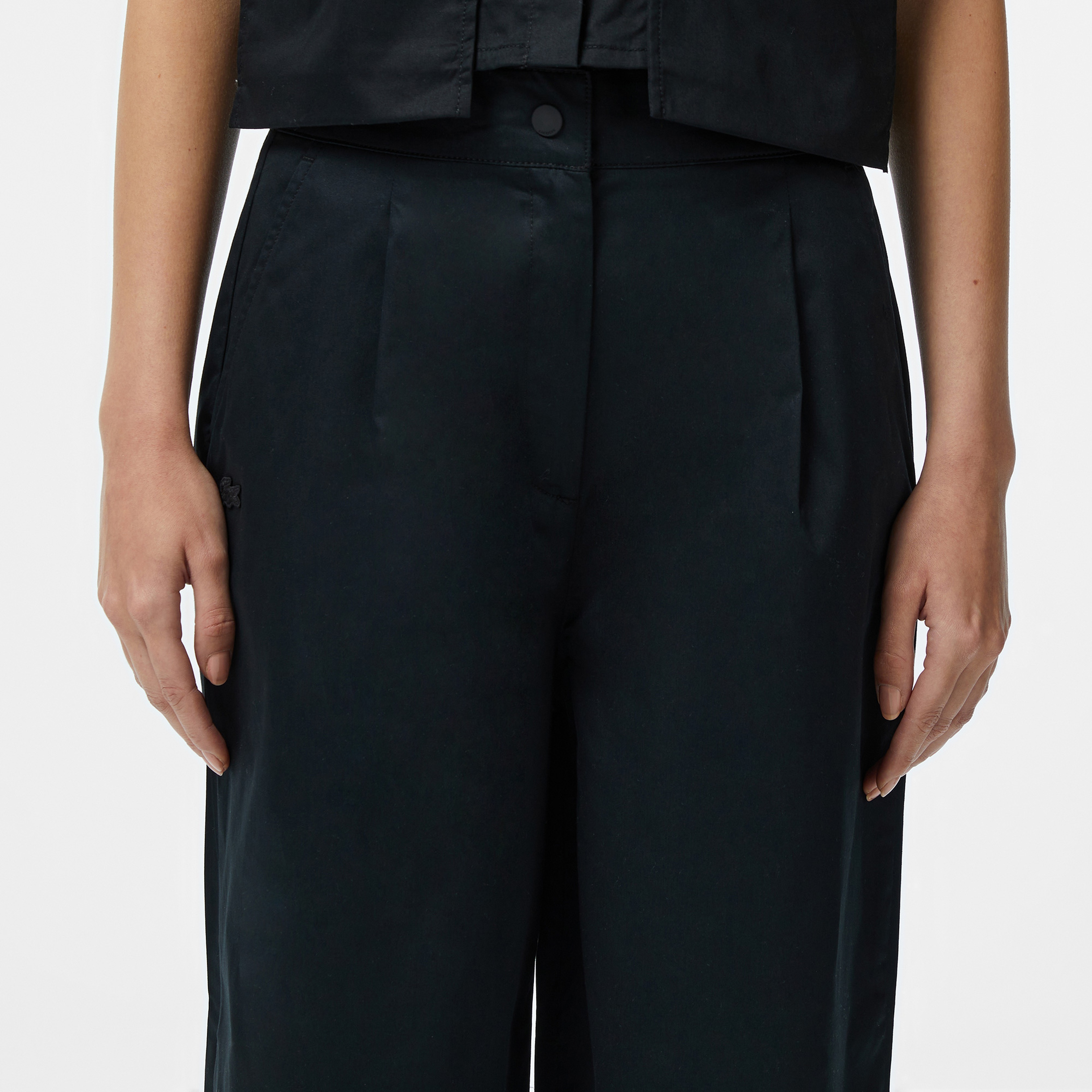 Kadın Relaxed Fit Siyah Pantolon