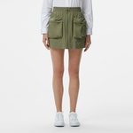 Kadın Regular Fit Haki Etek