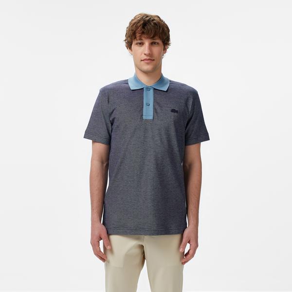 Erkek Oversize Fit Lacivert Polo