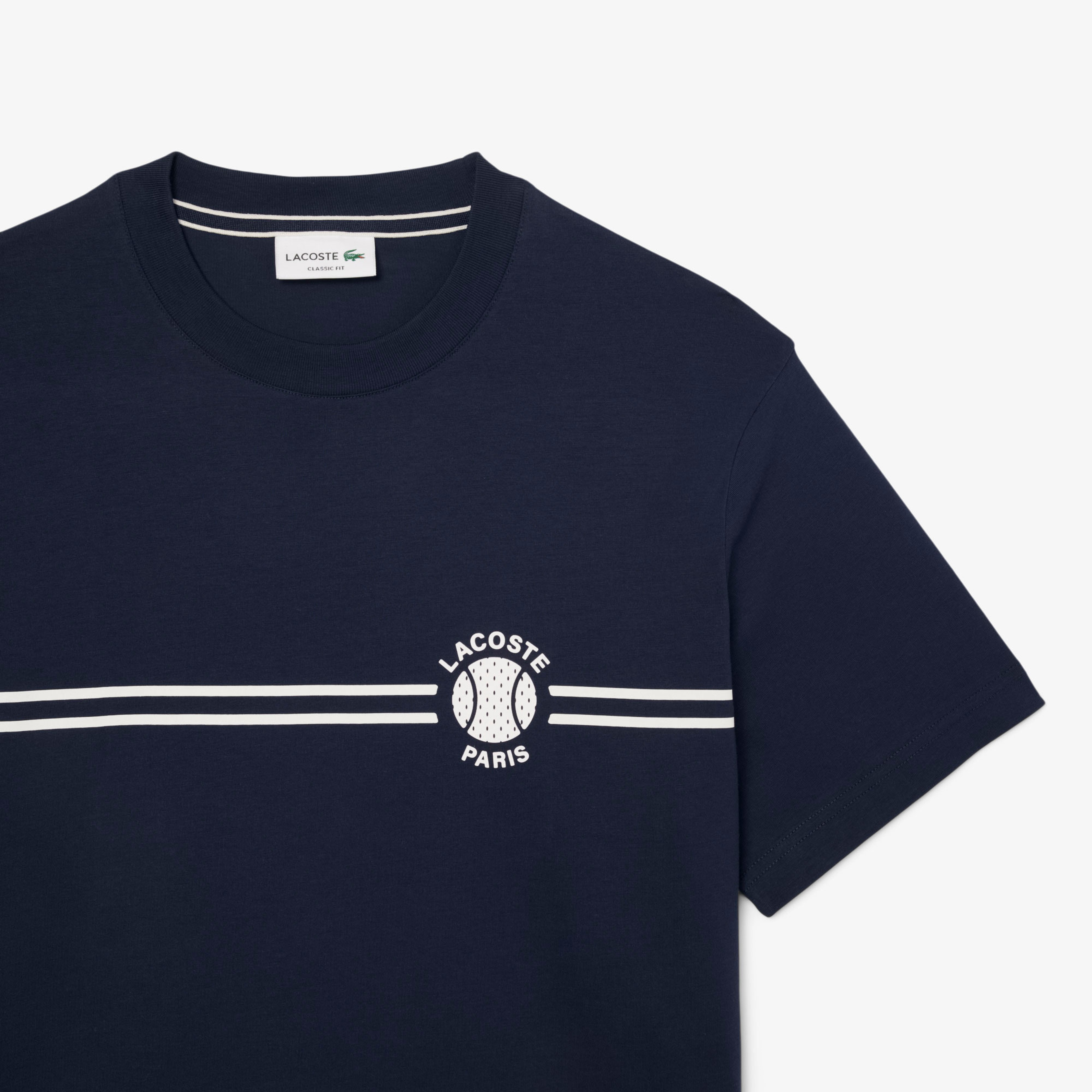 Printed Embroidered Cotton Jersey T-shirt