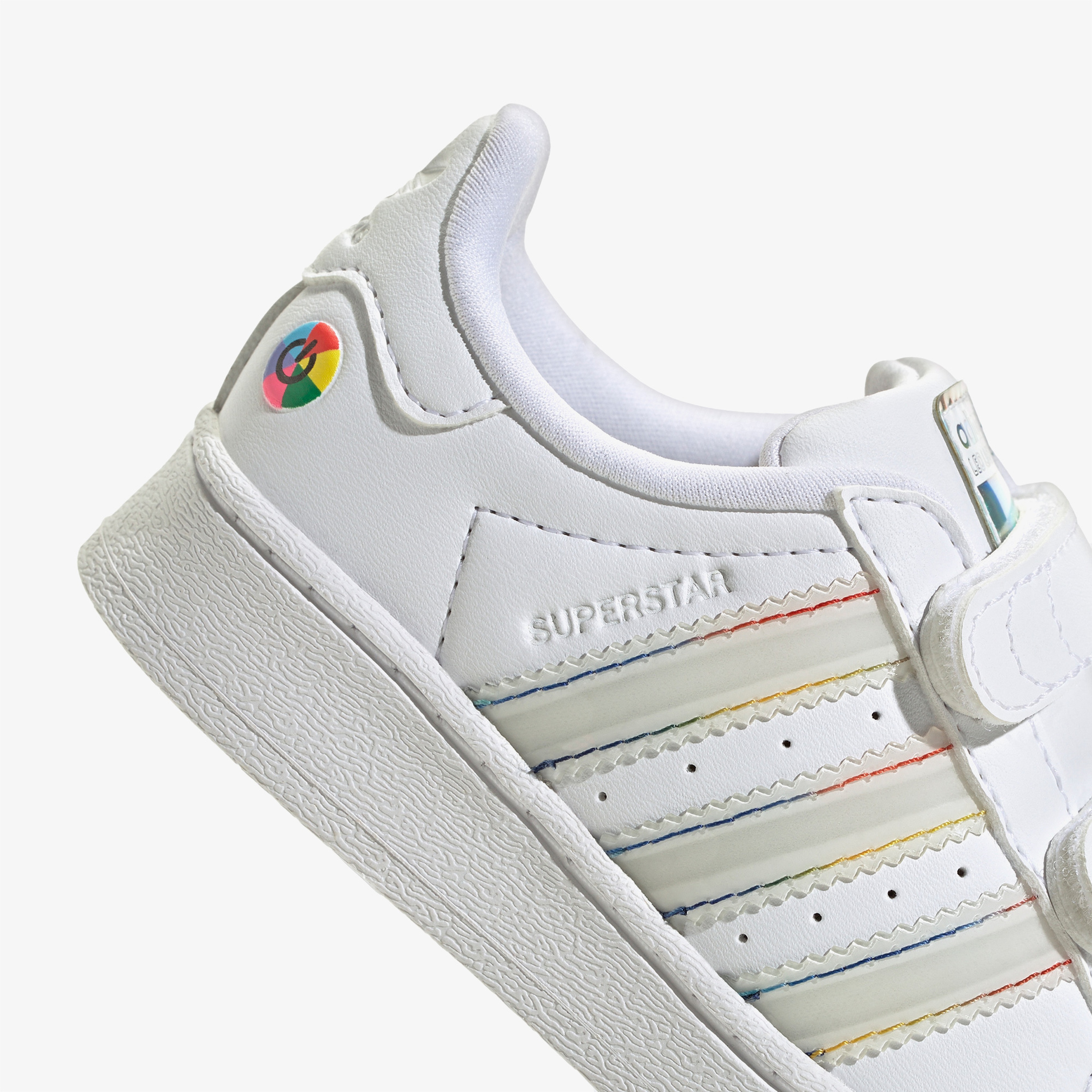 adidas Superstar Led Lights Bebek Beyaz Spor Ayakkabı
