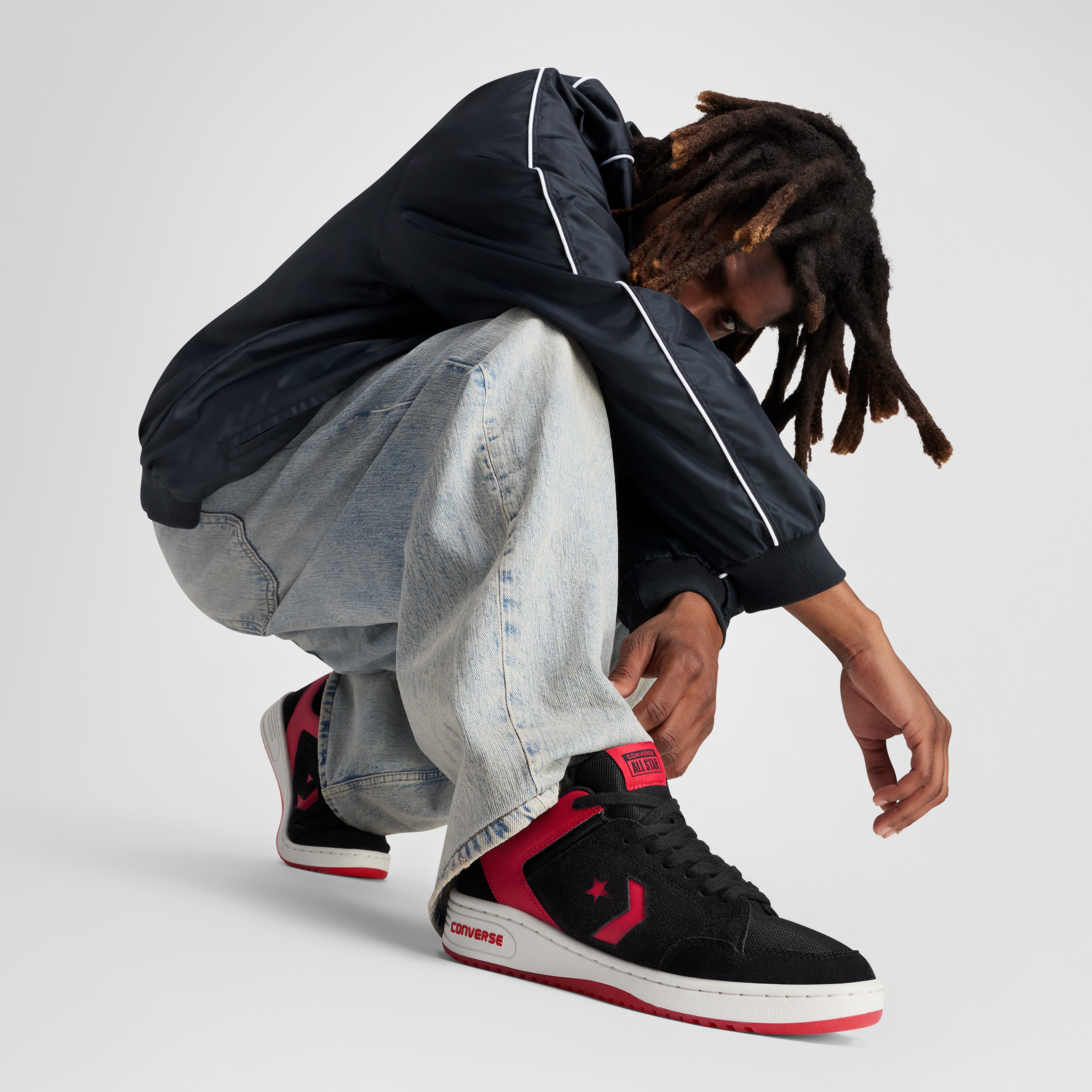 Converse Weapon Unisex Siyah Süet Sneaker