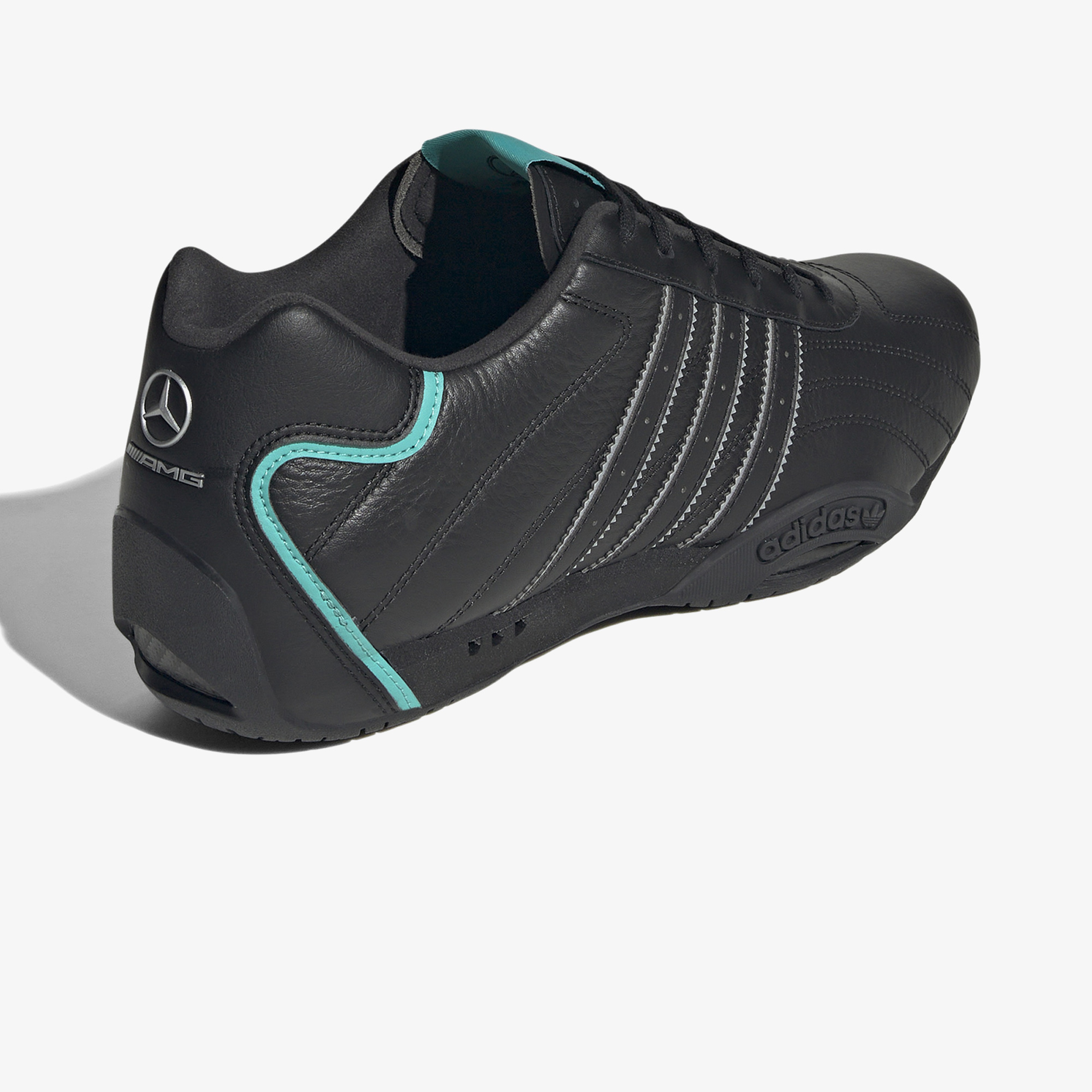 adidas Adiracer Low Mercedes Amg Petronas F1 Team Erkek Siyah Spor Ayakkabı