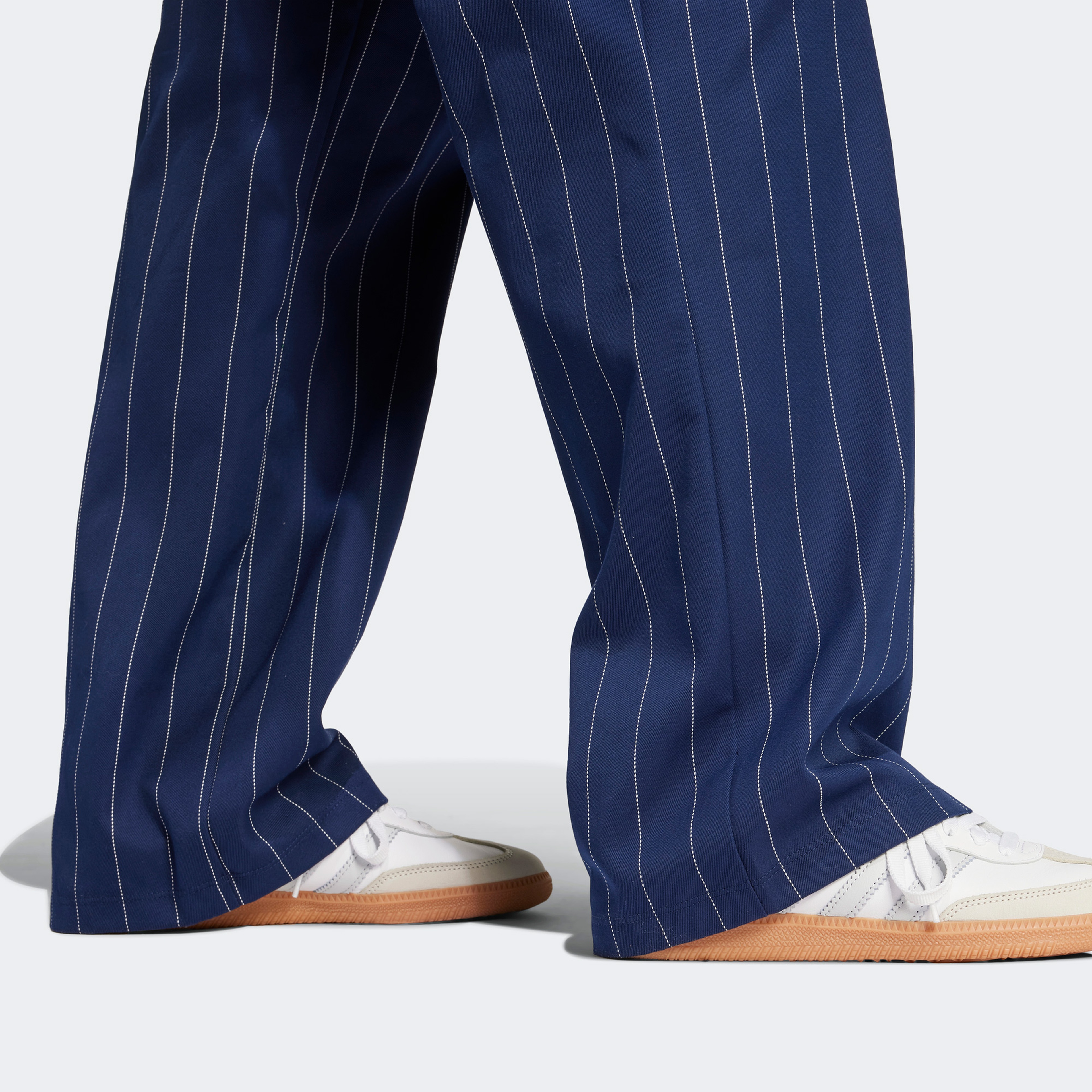 adidas Originals Pinstripe Twill Loose Kadın Lacivert Pantolon