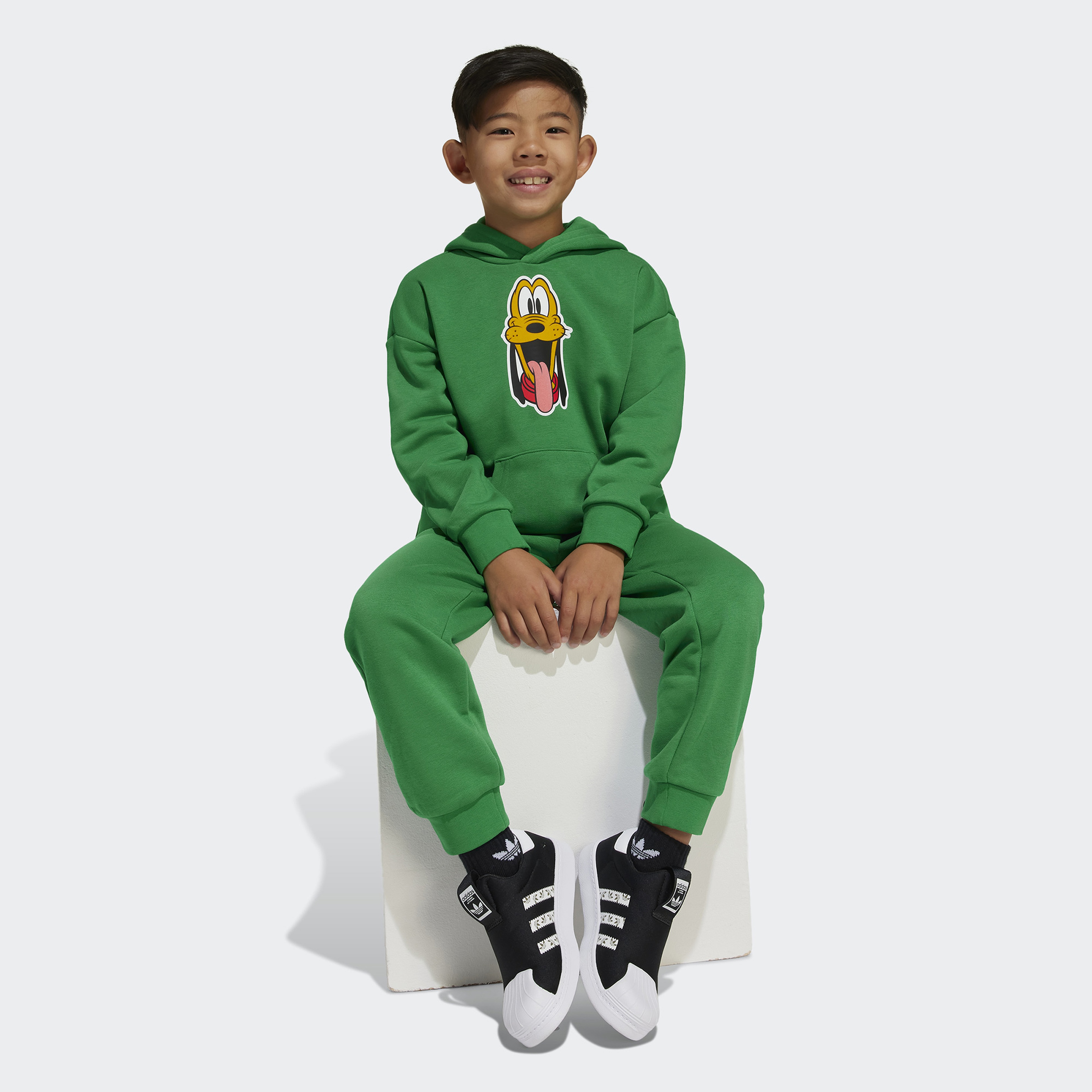 adidas Originals Lk Dy Mm Hs Yeşil Çocuk Eşofman Takımı