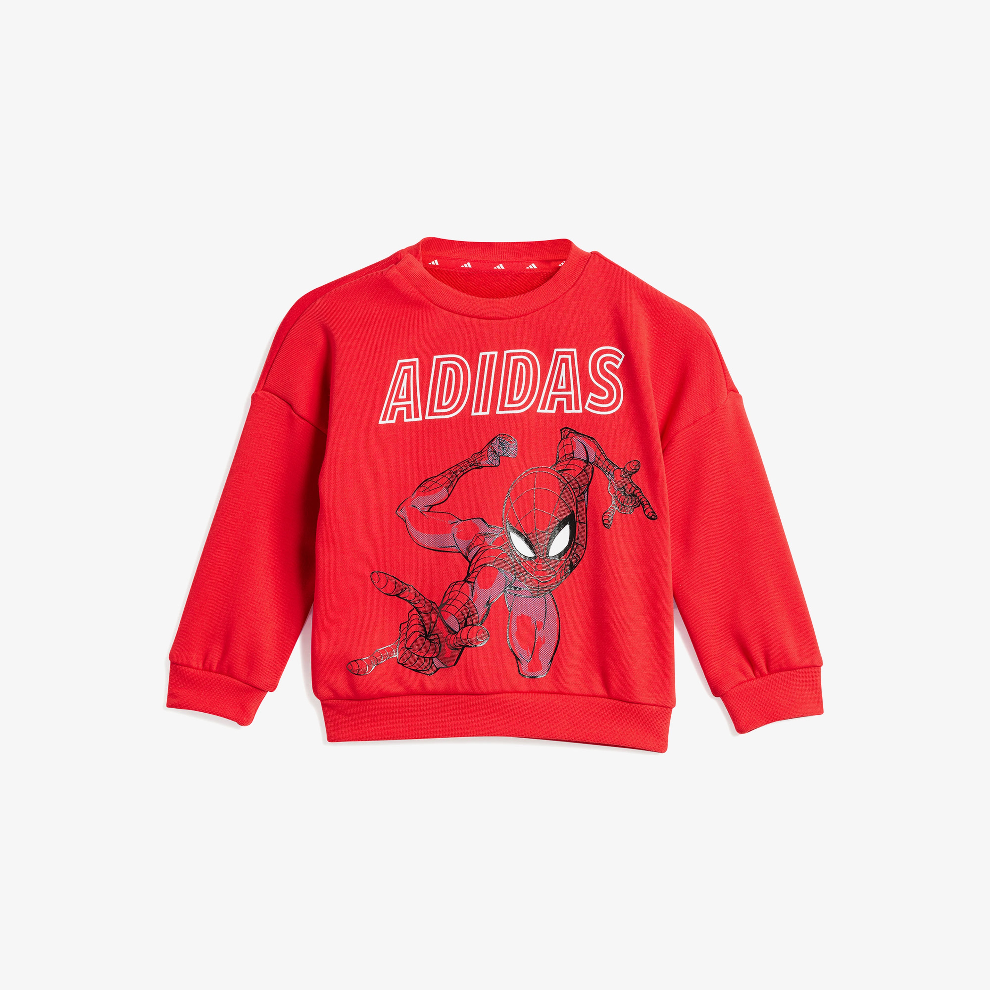 adidas X Marvel Spiderman Bebek Siyah/Kırmızı Eşofman Takımı