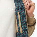 Erkek Regular Fit Dik Yaka Bej Yağmurluk