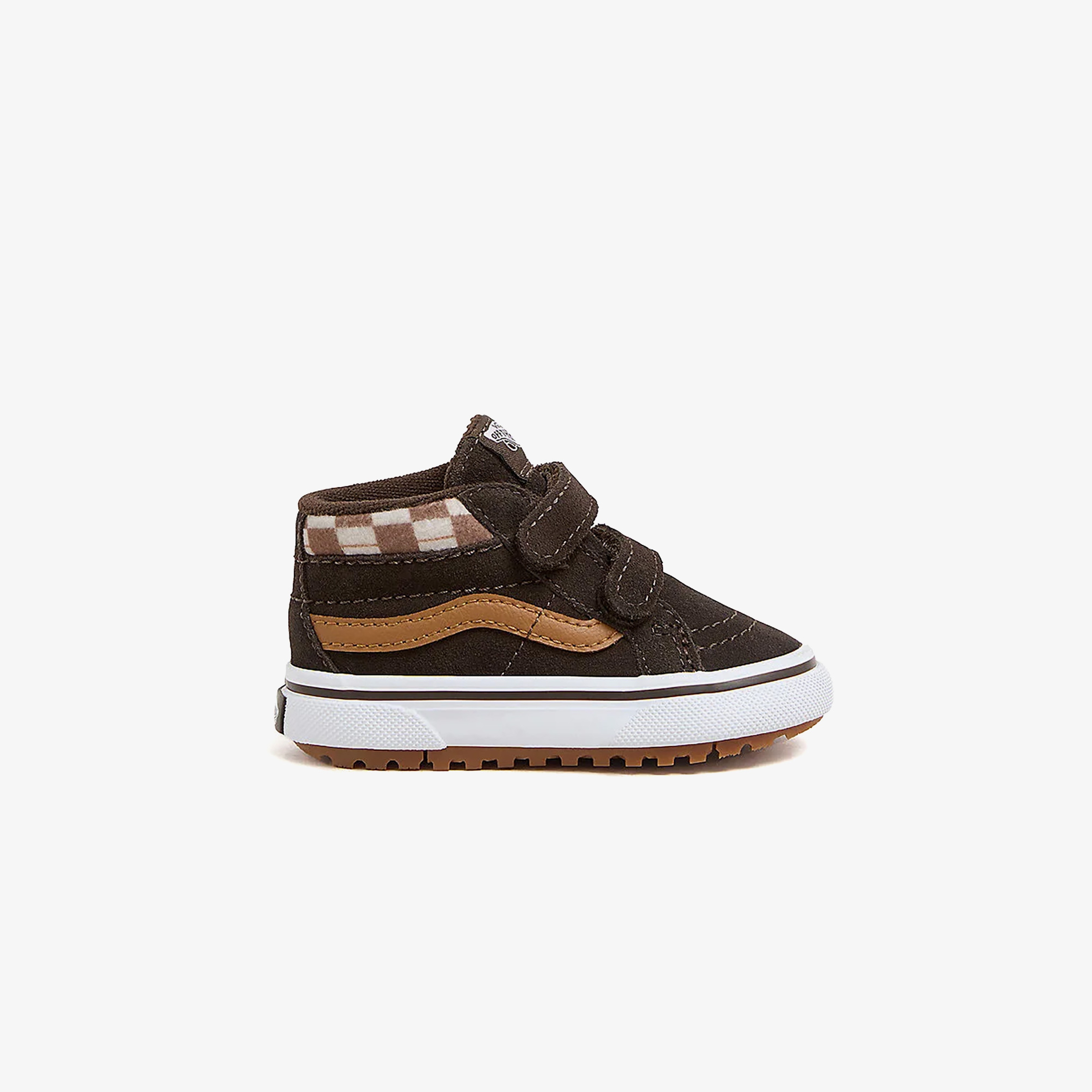 Vans Mte Sk8-Mid Reissue Hook and Loop Bebek Kahverengi Sneaker