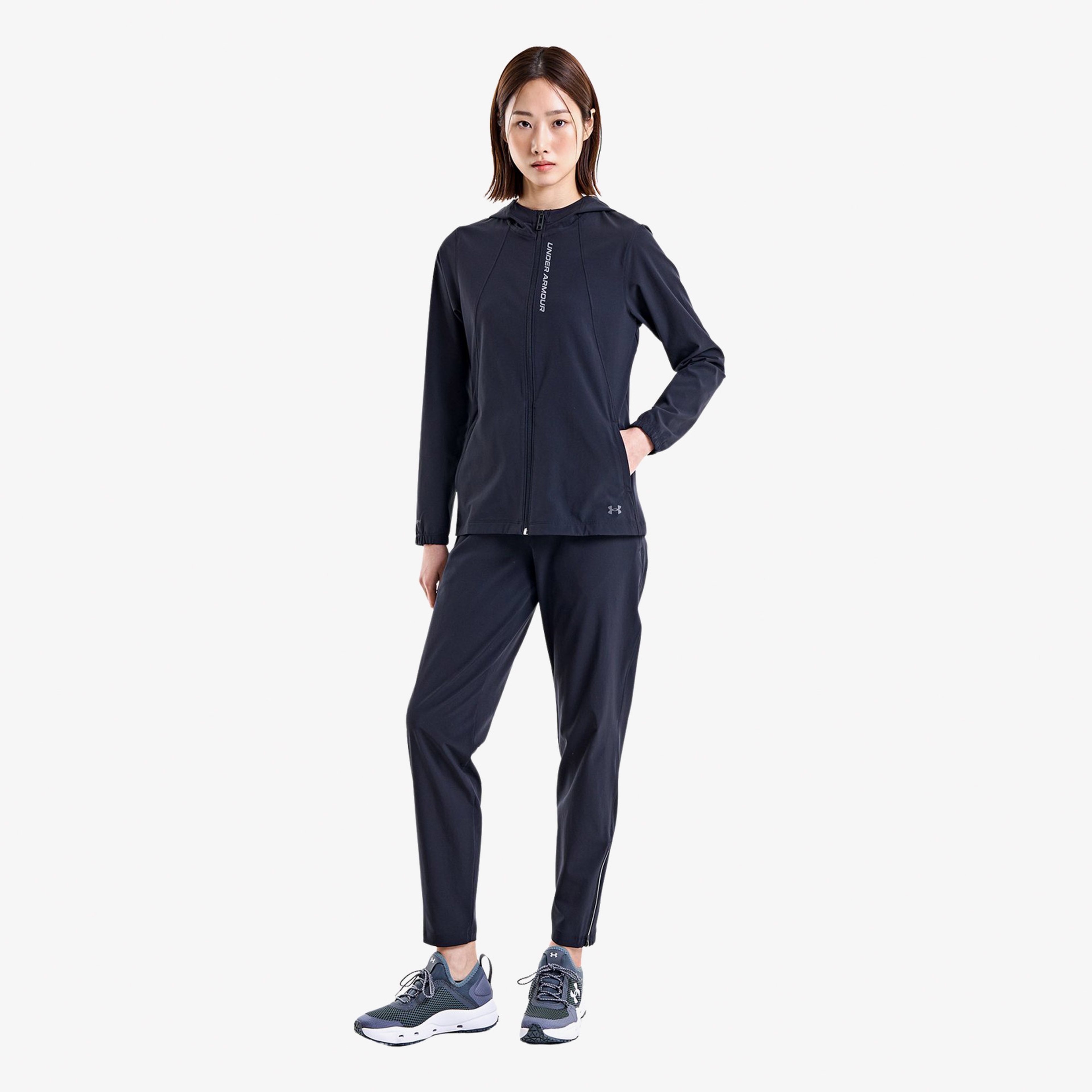 Under Armour Out Run Kadın Siyah Koşu Üstü