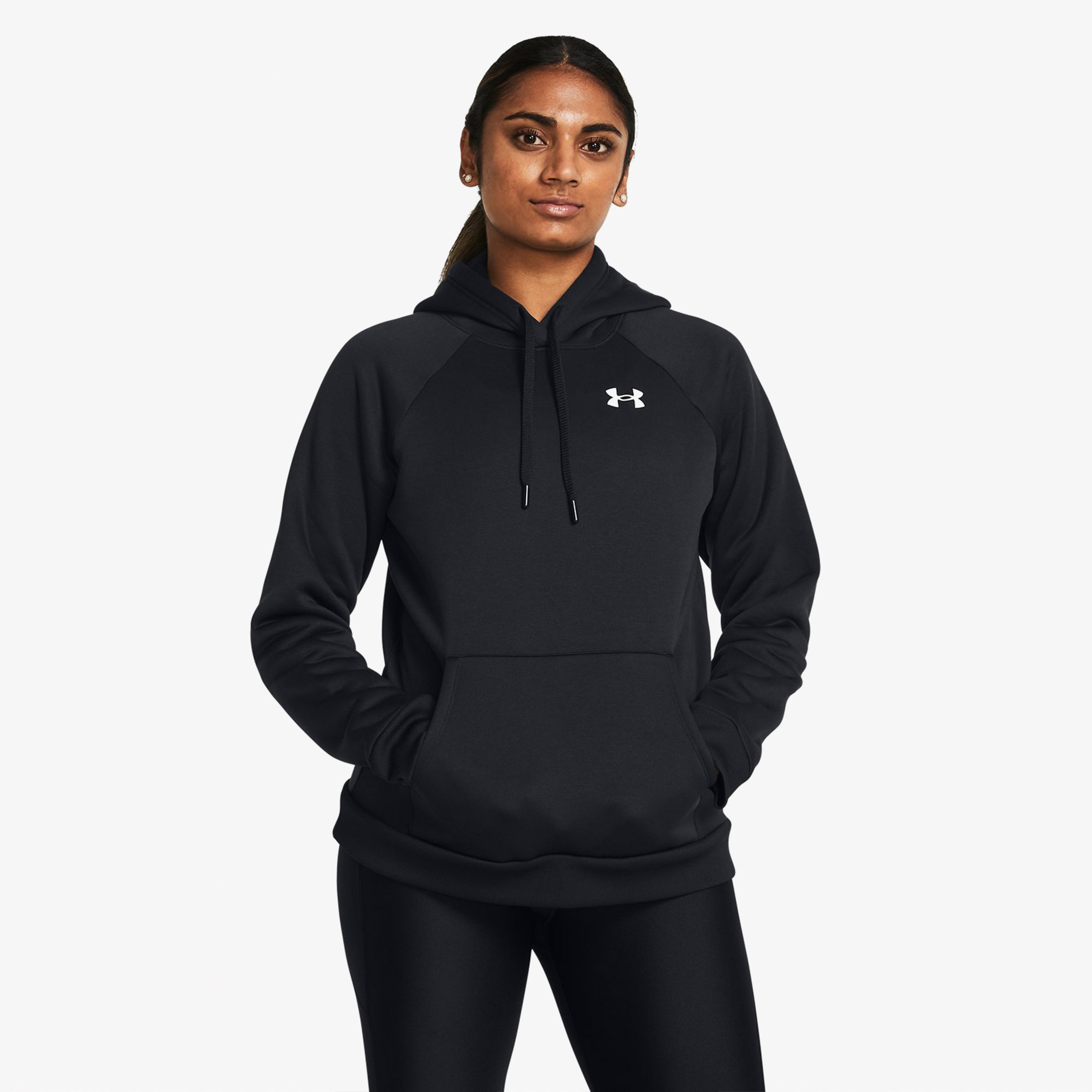 Under Armour Fleece Kadın Siyah Günlük Sweatshirt