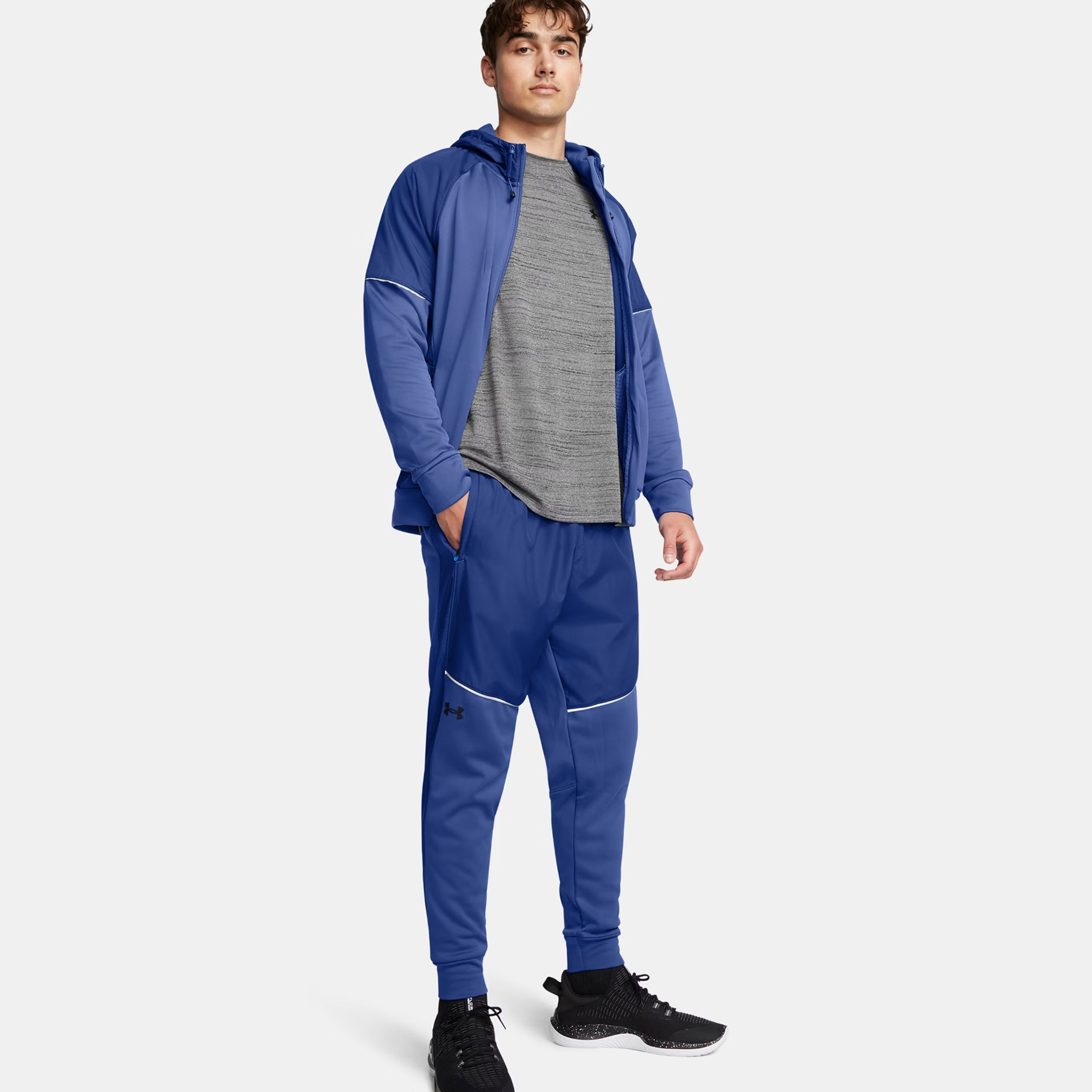 Under Armour AF Storm Erkek Mavi Günlük Eşofman Altı