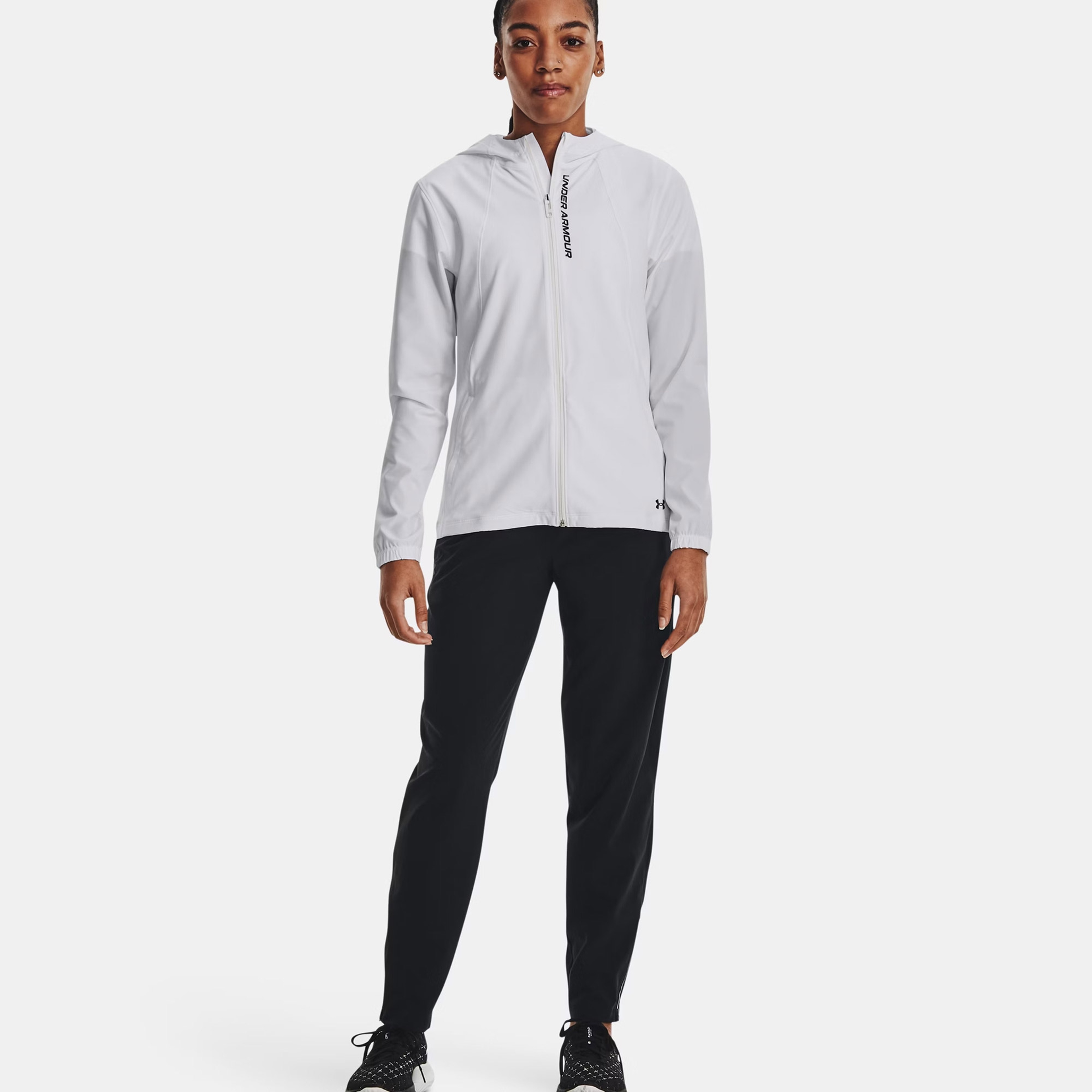 Under Armour OutRun Kadın Siyah Koşu Eşofman Altı