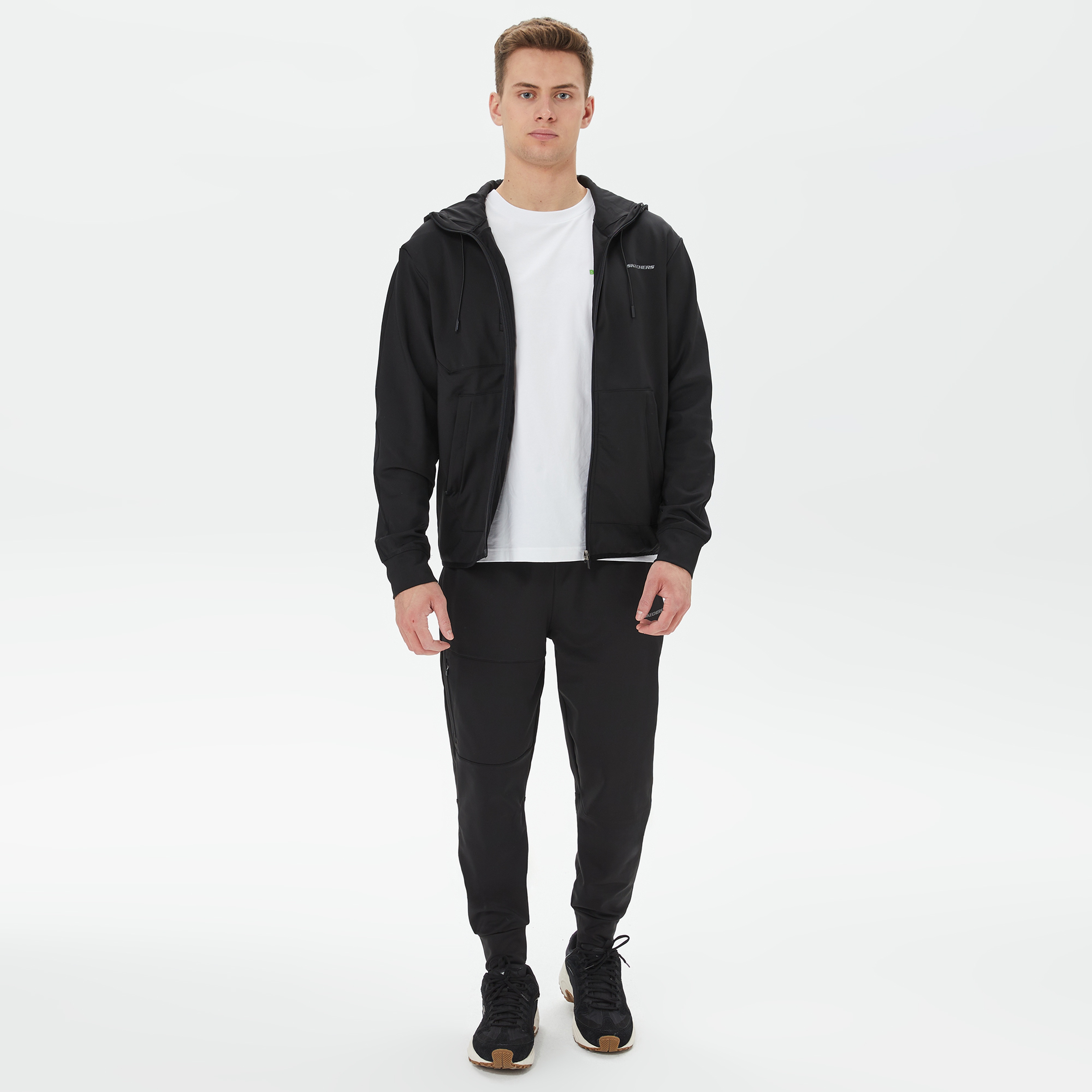 Skechers Erkek Siyah Ceket