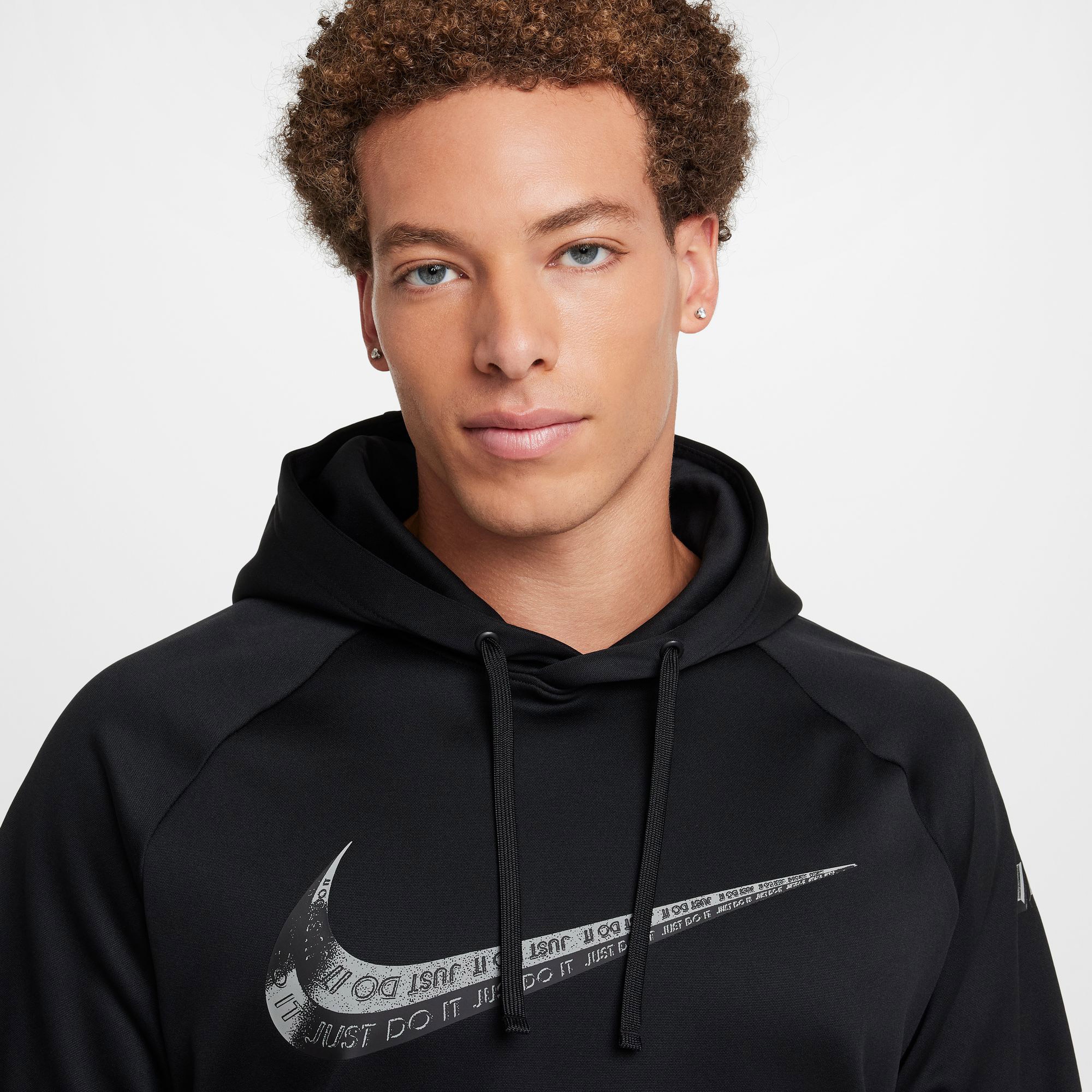 Nike Therma Fit Pullover Erkek Siyah Günlük Sweatshirt