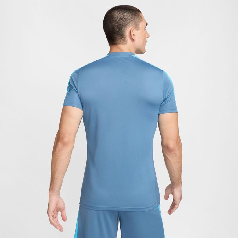 Nike Dri FİT Academy 23 Top Erkek Mavi T-Shirt
